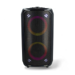 Nedis Bluetooth® Party Speaker | Maximale batterijduur: 5 uur | 240 W | Handgreep | Feestverlichting | Equalizer | Oranje / Zwart Nedis Bluetooth® Party Speaker | Maximale batterijduur: 5 uur | 240 W | Handgreep | Feestverlichting | Equalizer | Oranje / Zwart
