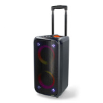 Nedis Bluetooth® Party Speaker | Maximale batterijduur: 5 uur | 240 W | Handgreep | Feestverlichting | Equalizer | Oranje / Zwart Nedis Bluetooth® Party Speaker | Maximale batterijduur: 5 uur | 240 W | Handgreep | Feestverlichting | Equalizer | Oranje / Zwart