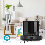 Nedis SmartLife Robotstofzuiger | Laser navigatie | Wi-Fi | Capaciteit opvangreservoir: 0.6 l | Automatisch opladen | Maximale gebruiksduur: 3 uur | Zwart | Android™ / IOS Nedis SmartLife Robotstofzuiger | Laser navigatie | Wi-Fi | Capaciteit opvangreservoir: 0.6 l | Automatisch opladen | Maximale gebruiksduur: 3 uur | Zwart | Android™ / IOS