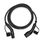 Nedis Kabel voor elektrische voertuigen | Cable Type 2 | 32 A | 22000 W | 3-fasen | 5.00 m | Zwart | Gift Box