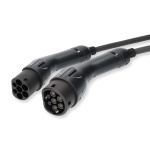 Nedis Kabel voor elektrische voertuigen | Cable Type 2 | 32 A | 22000 W | 3-fasen | 5.00 m | Zwart | Gift Box