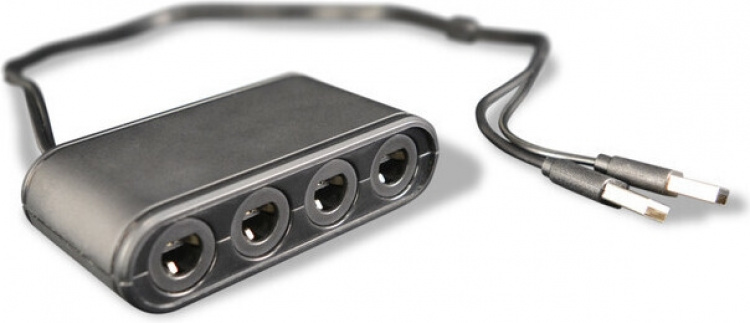 Steelplay GameCube Controller Adapter - fyra-ports adapter, Switch