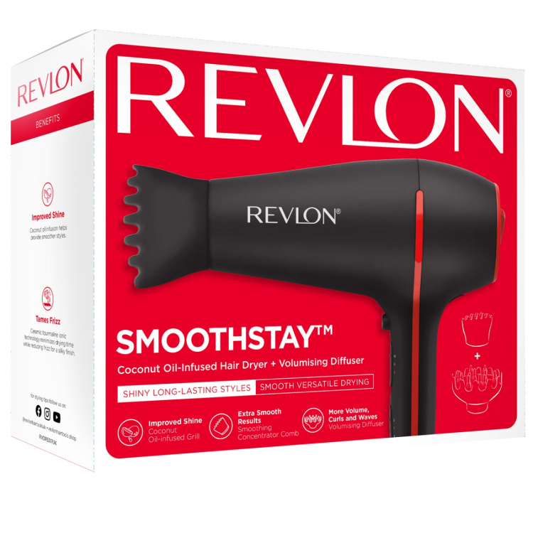 Revlon Hårfön Smoothstay RVDR5317 Revlon Hårfön Smoothstay RVDR5317