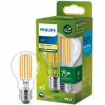 Philips LED E27 Normal 5,2W (75W) Klar 1095lm 2700K Energiklass A Philips LED E27 Normal 5,2W (75W) Klar 1095lm 2700K Energiklass A