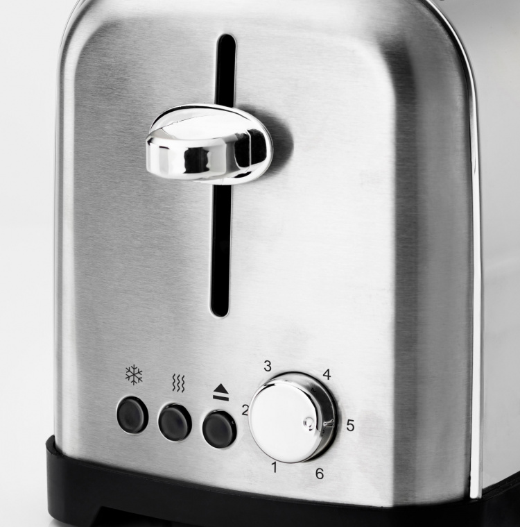 OBH Nordica Metropolitan brödrost, för 4 skivor, stål OBH Nordica Metropolitan brödrost, för 4 skivor, stål