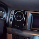 Forever MACH-100 - Autohouder met draadloos opladen voor smartphones, 15W, zwart Forever MACH-100 - Autohouder met draadloos opladen voor smartphones, 15W, zwart