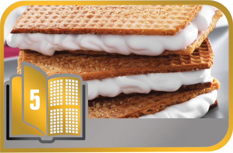 Tefal Snack Collection bakplåtspapper: 5 wafer biscuits