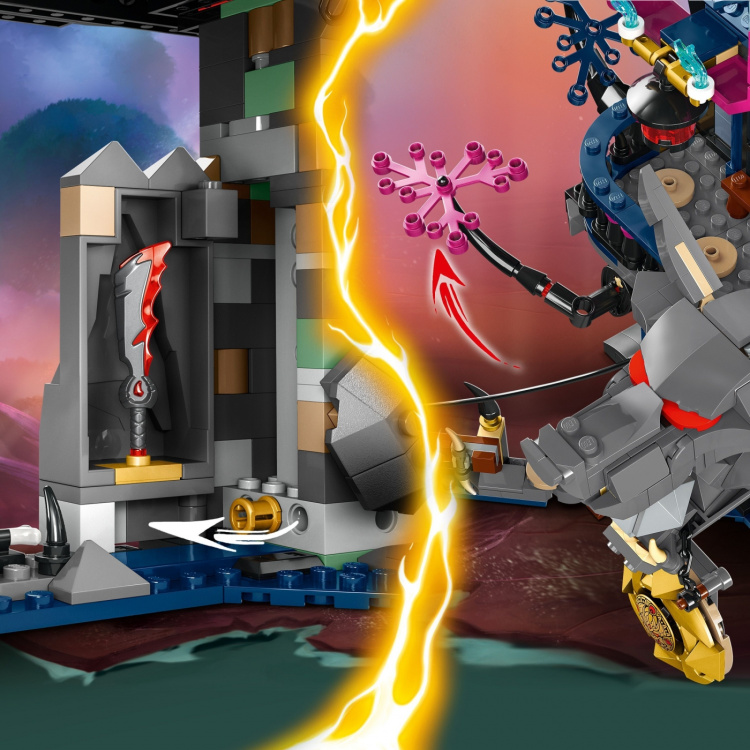 LEGO Ninjago 71813 - Wolf mask shadow dojo LEGO Ninjago 71813 - Wolf mask shadow dojo