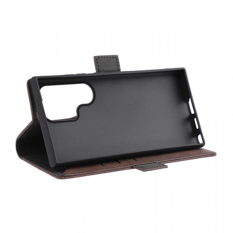 GEAR Mobilfodral 3 Kortfack Brun - Samsung S24 Ultra 5G