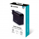 Champion Laddare 100W PD / QC Svart Champion Laddare 100W PD / QC Svart