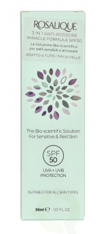 Rosalique 3 In 1 Anti-Redness Miracle Formula Spf50 30 ml