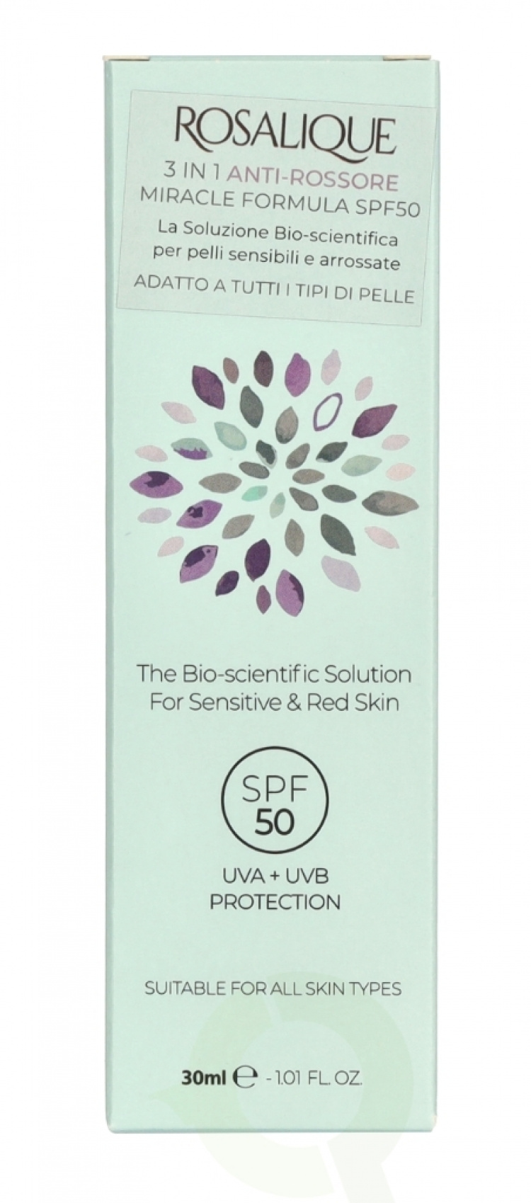 Rosalique 3 In 1 Anti-Redness Miracle Formula Spf50 30 ml