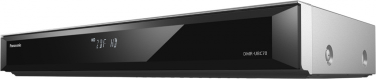 Panasonic DMR-UBC70EGS 4K UHD-uppskalande Blu-ray-spelare och 500 GB HD-set-top-box, silver