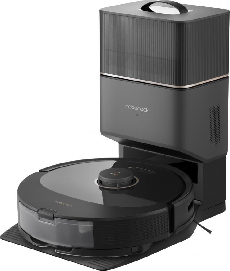 Roborock Q8 Max+ robotdammsugare, svart
