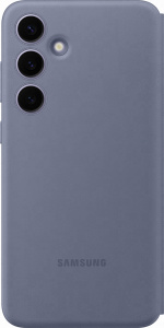 Samsung Galaxy S24+ Clear View plånboksfodral, lila