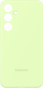 Samsung Galaxy S24+ silikonfodral, ljusgrön