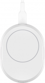 Belkin BoostCharge Pro hopfällbar Qi2 laddningsplatta, vit Belkin BoostCharge Pro hopfällbar Qi2 laddningsplatta, vit