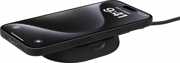 Belkin BoostCharge Pro Foldable Qi2 Laddningsdocka, svart Belkin BoostCharge Pro Foldable Qi2 Laddningsdocka, svart