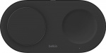 Belkin BoostCharge Pro 2-i-1 Qi2 laddningsplatta, svart