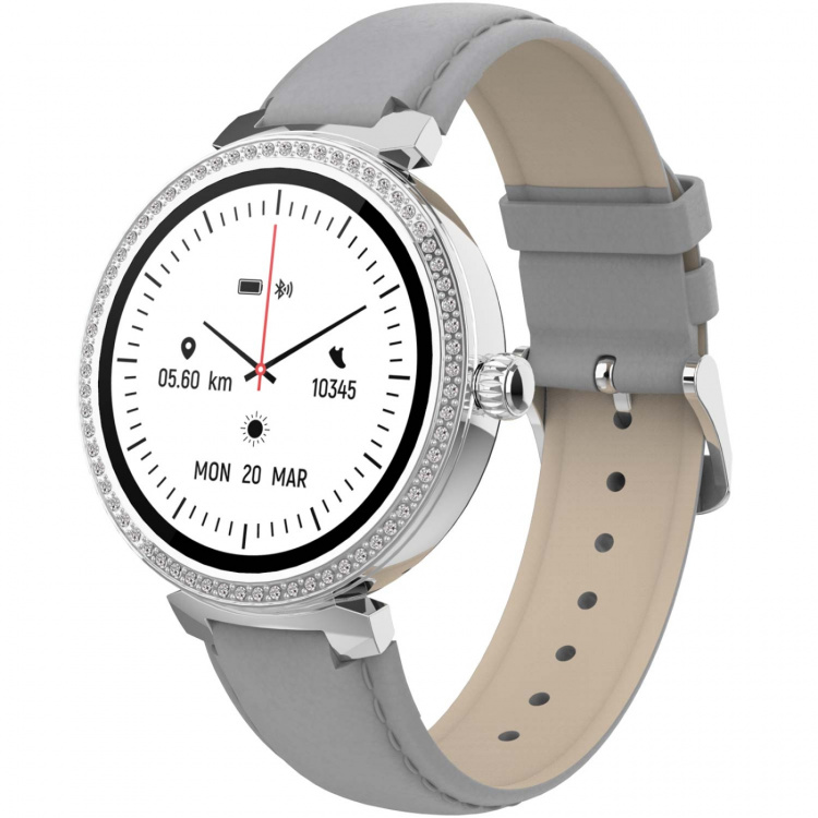 Denver SWC-342GR Bluetooth SmartWatch with heart rate & blood oxygen sensor