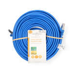 Nedis CAT5e Netwerkkabel | SF/UTP | RJ45 Male | RJ45 Male | 20.0 m | Rond | PVC | Blauw | Label Nedis CAT5e Netwerkkabel | SF/UTP | RJ45 Male | RJ45 Male | 20.0 m | Rond | PVC | Blauw | Label