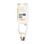 Nedis CAT6 Netwerkkabel | RJ45 Male | RJ45 Male | S/FTP | 0.25 m | Rond | LSZH | Wit | Label