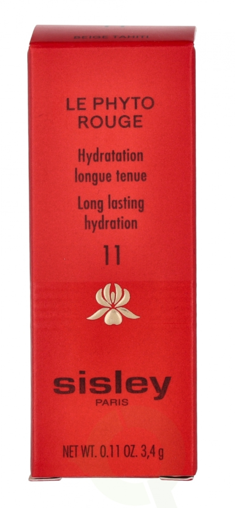 Sisley Le Phyto Rouge Long-Lasting Hydration Lipstick 3.4 g #11 Beige Tahiti