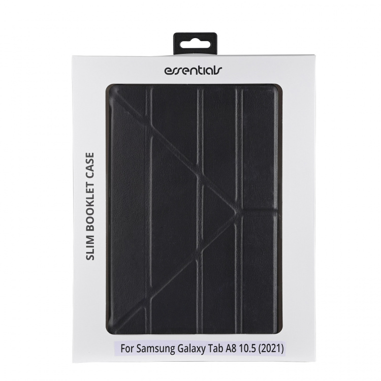 Essentials Samsung Galaxy Tab A8 tablet case, black Essentials Samsung Galaxy Tab A8 tablet case, black