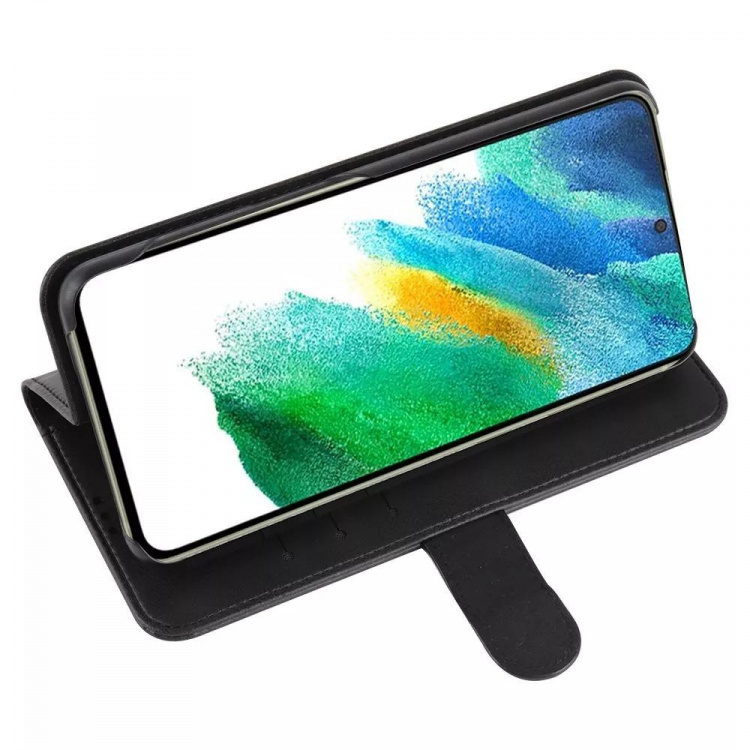 Krusell Samsung Galaxy 21 FE TelefoonWallet, Zwart