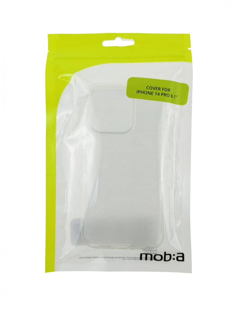 moba iPhone 14 Pro TPU hoes, transparant