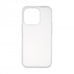 Essentials iPhone 15 Pro TPU back cover, transparent Essentials iPhone 15 Pro TPU back cover, transparent
