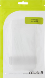 moba iPhone XR, TPU-hoes, transparant