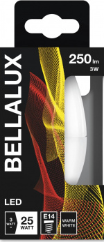 bellalux standard frosted heatsink 60W/827 E27