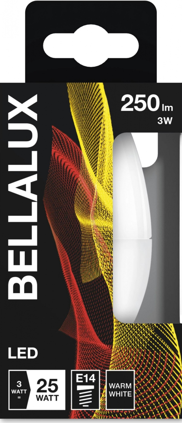 bellalux standard frosted heatsink 60W/827 E27