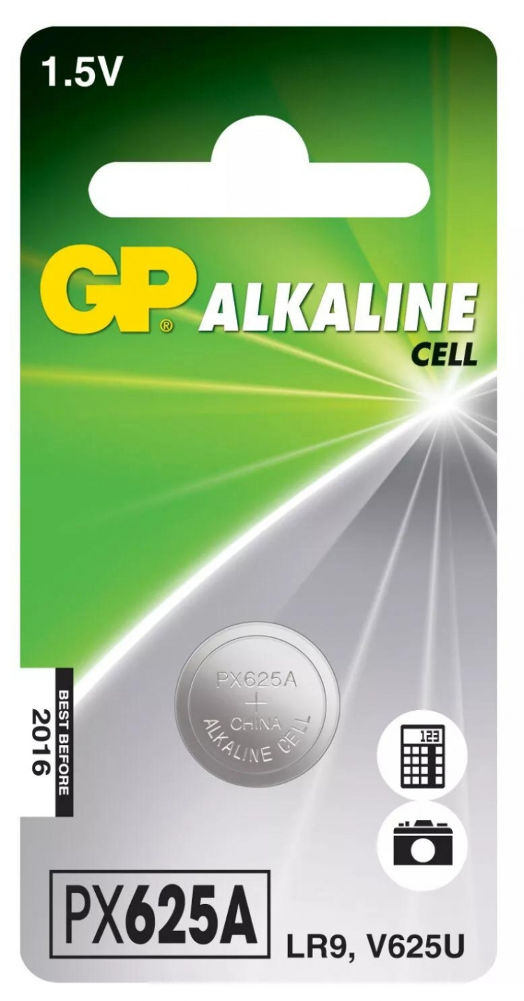 GP LR9 Alkaline Munt, 1 Pack (B)