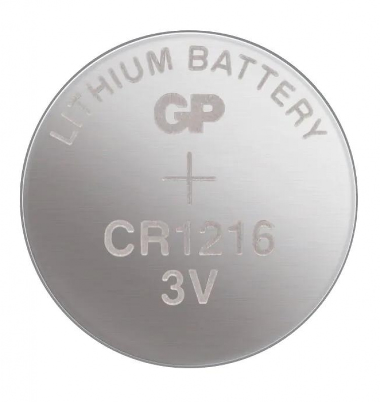 GP CR1216 Lithium Coin, 1 Pack (B)