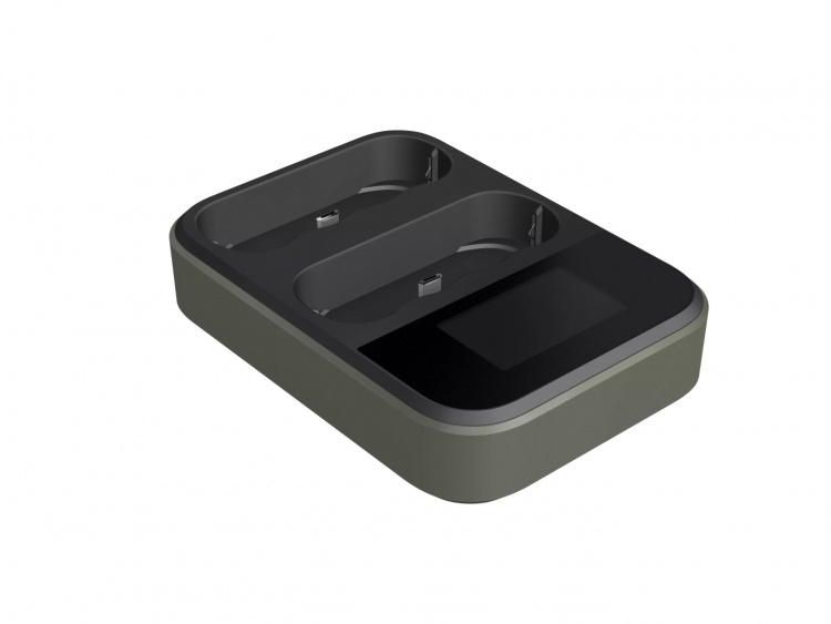 GP ReCyko Speed Dock f/8 batterijen met LCD-scherm (PB)