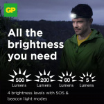 GP Xplor Headlamp Phr17 500Lm