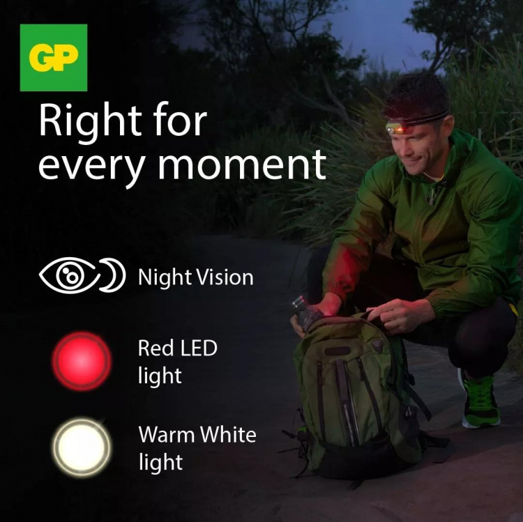 GP Xplor Headlamp Phr17 500Lm