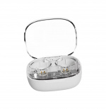 Streetz T150 TWS earphones, Transparent White Streetz T150 TWS earphones, Transparent White