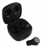 Streetz T200 True Wireless in-ear, dual earbuds, charge case, black Streetz T200 True Wireless in-ear, dual earbuds, charge case, black