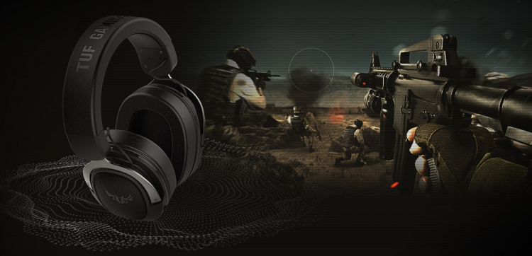 Asus TUF Gaming H3 gaming headset, color black Asus TUF Gaming H3 gaming headset, color black