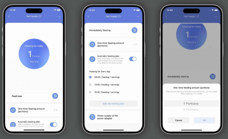 Aqara Pet Feeder C1 smart feeding device