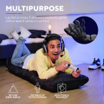 Trust GXT 718 Rayzee Gamingstol för golvet Svart