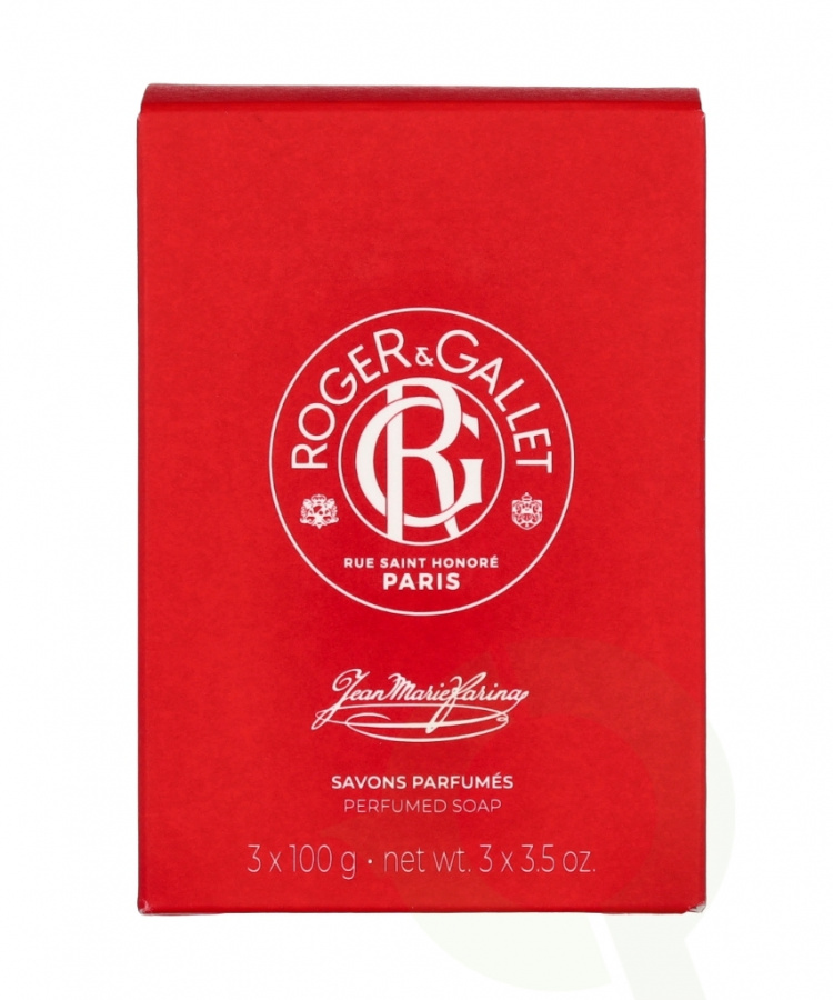 Roger & Gallet Jean Marie Farina Giftset 300 g Soap Bar - 3x100gr
