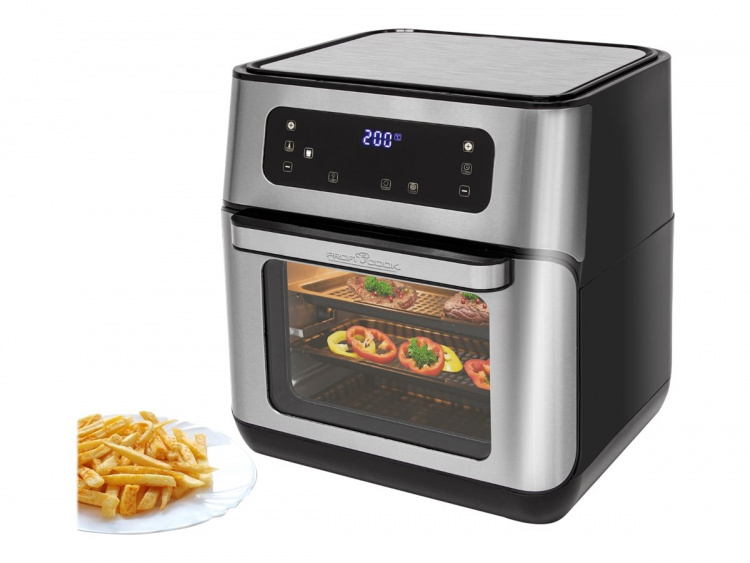 ProfiCook PC-FR 1200 H Airfryer 1500W Stainless steel/black