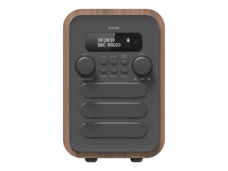 Denver DAB-48 DAB bärbar radio Grå