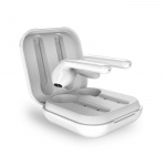 Puro Bluetooth Slim Pod hörlurar med laddstation, Vit Puro Bluetooth Slim Pod hörlurar med laddstation, Vit