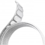 Puro Apple Watch Band, 42-44mm, S/M & M/L, Nylon, Vit