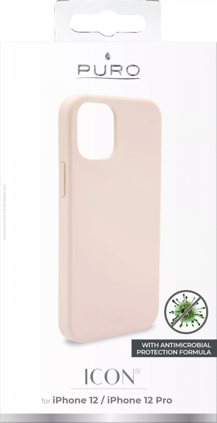 Puro iPhone 12/12 Pro Icon cover rose